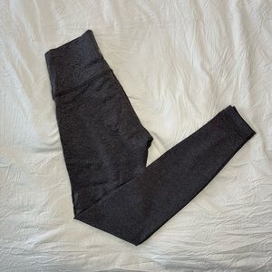 lululemon Marled Gray High Rise Leggings